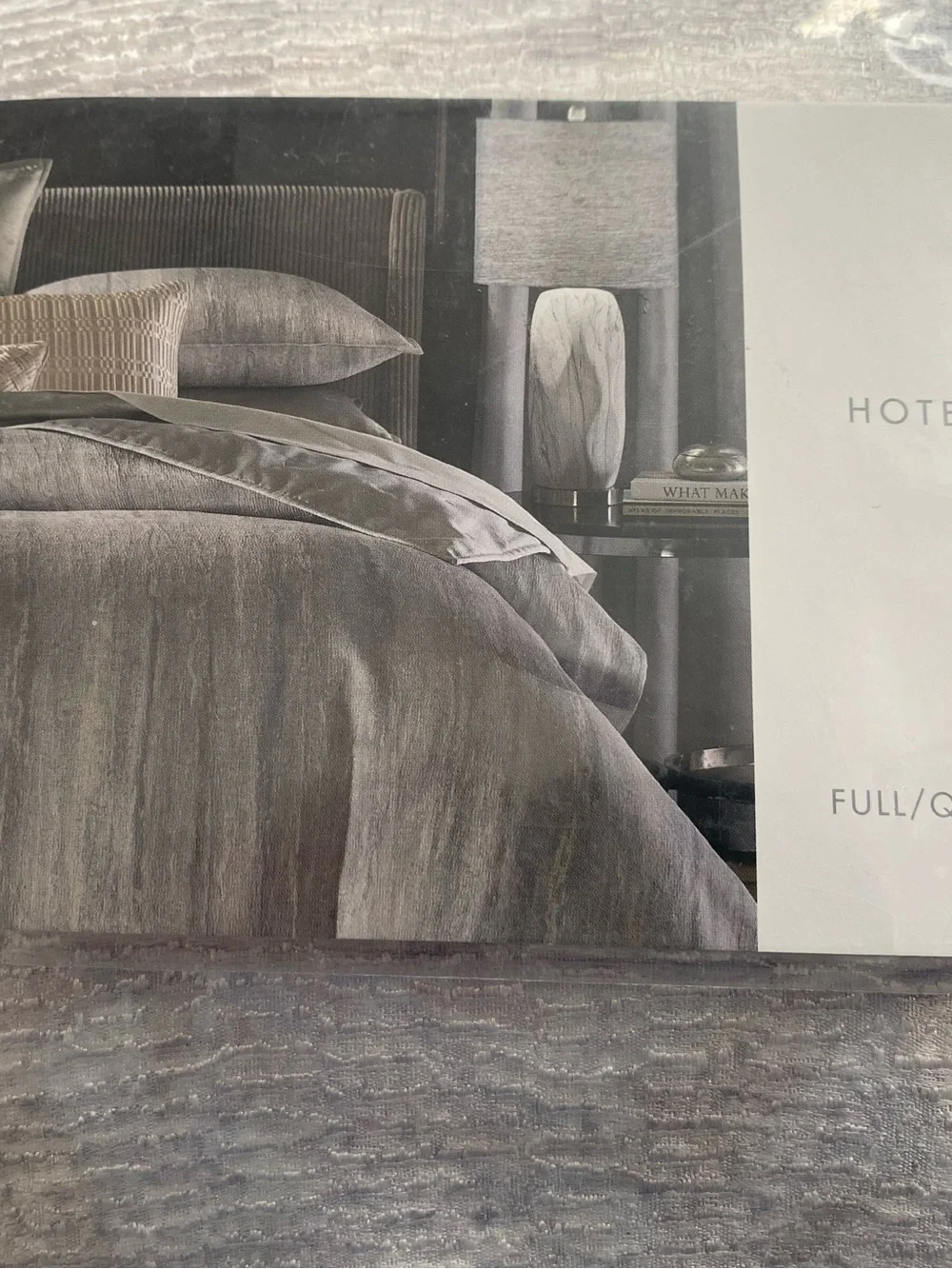 Hotel Collection Quartzite Duvet Cover Set, Full/Queen 90x96